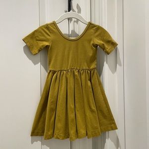 Short sleeves ballet dress